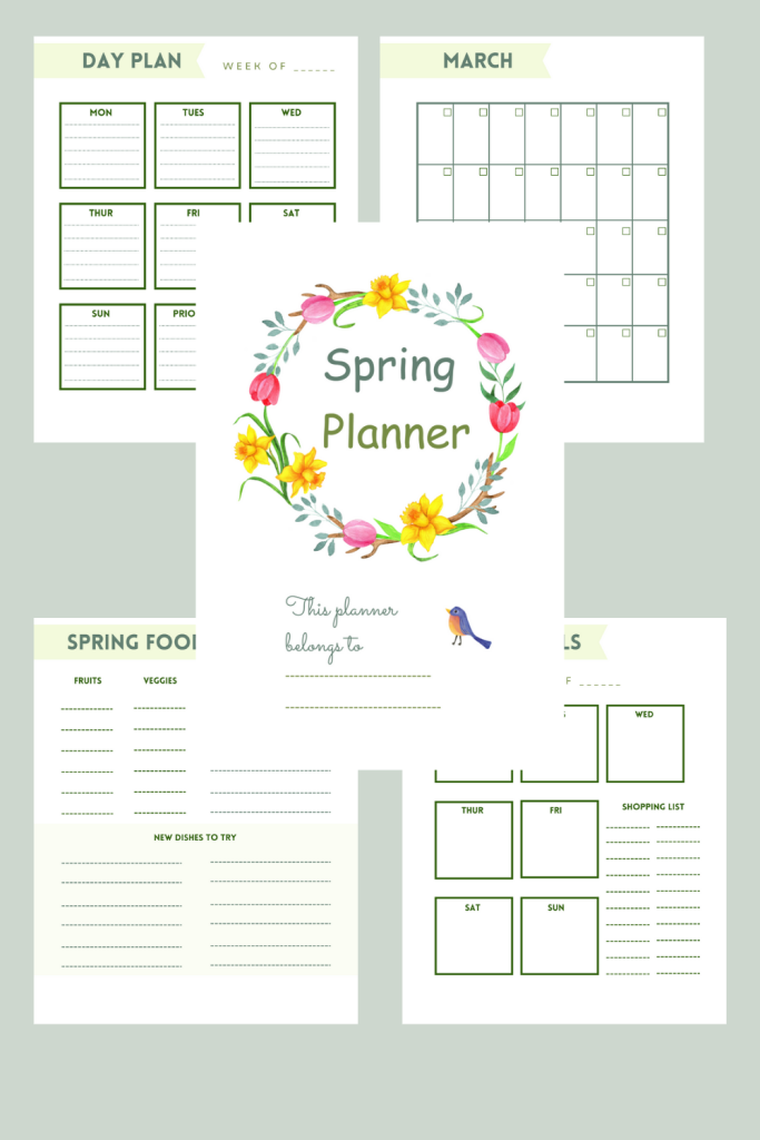 Simple Spting Planner